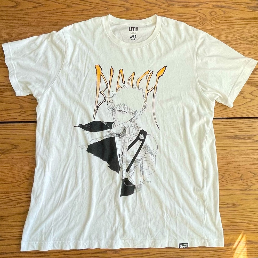 Uniqlo X Bleach Kurosaki Ichigo Anime TShirt Xl Gem